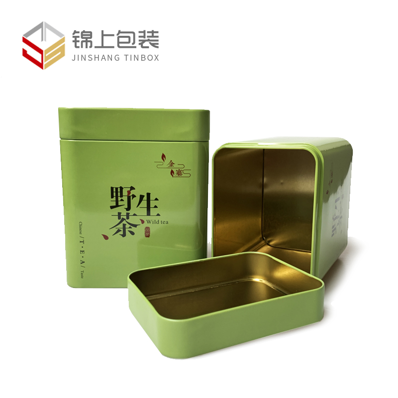 野生茶茶葉罐