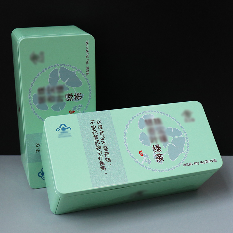 金絲黃菊鐵盒 阿膠保健品鐵盒 茶葉枸杞鐵罐 食品鐵盒定制
